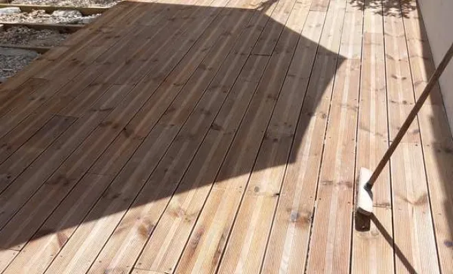 Pose de terrasse en bois, Montpellier, WM Structure