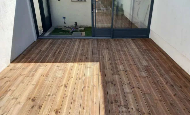 Pose de terrasse en bois, Montpellier, WM Structure